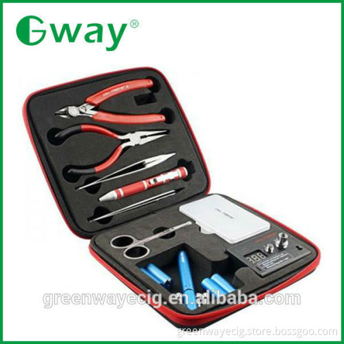 Hottest selling All-in-one Tool Case Coil Building RDA coil master diy kit DIY tooling case